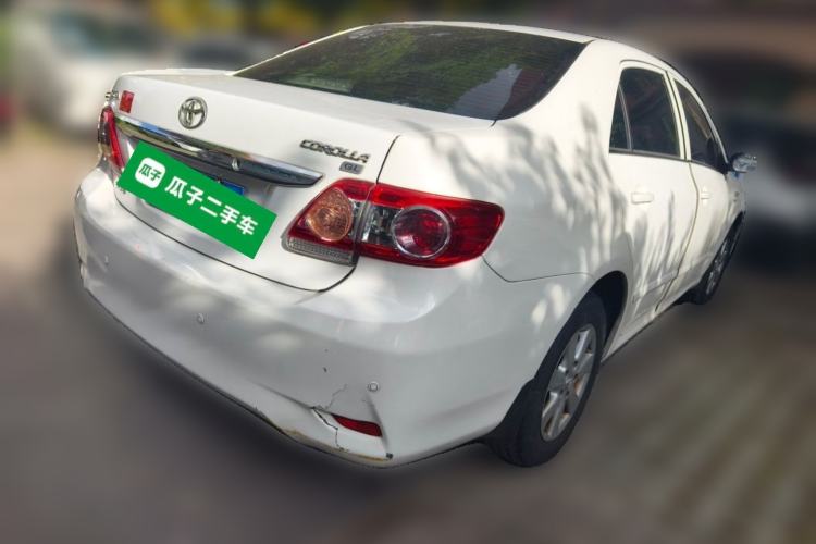 Used Toyota Corolla 2011 1.6L Manual GL Rear Right 45 Deg