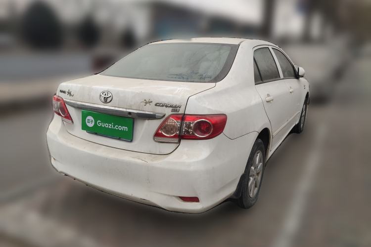 Used Toyota Corolla 2011 1.6L Manual GL Rear Right 45 Deg