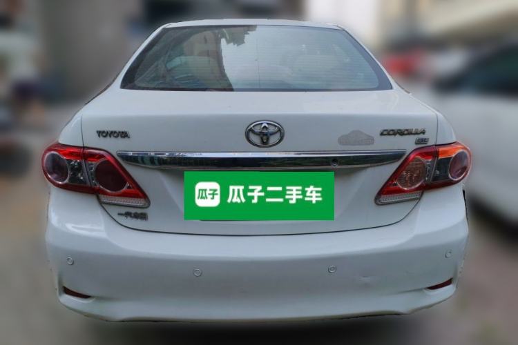 Used Toyota Corolla 2011 1.6L Manual GL Rear