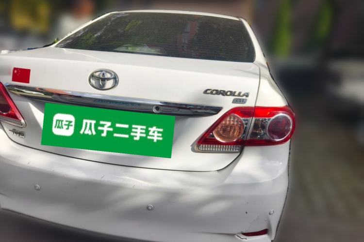 Used Toyota Corolla 2011 1.6L Manual GL Rear