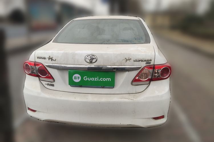 Used Toyota Corolla 2011 1.6L Manual GL Rear