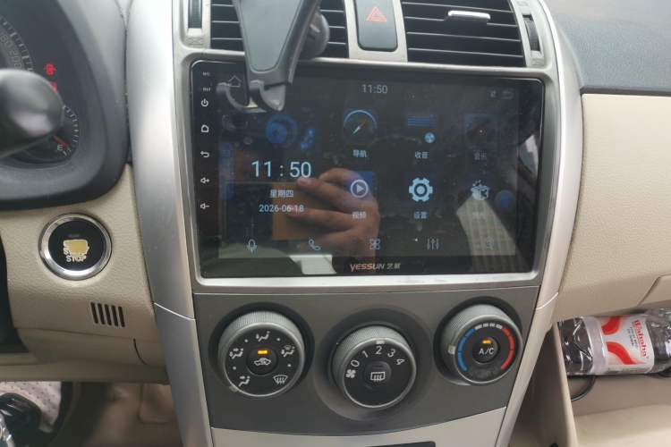 Used Toyota Corolla 2011 1.6L Automatic GL Audio And AC Panel