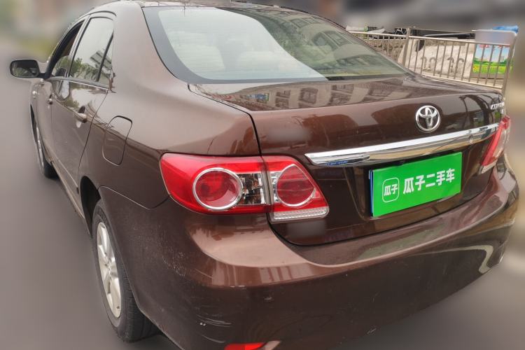 Used Toyota Corolla 2011 1.6L Automatic GL Rear Left 45 Deg
