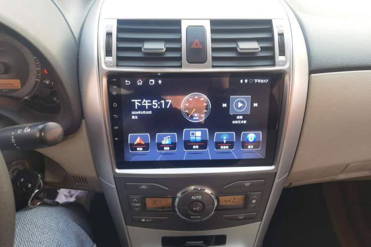 Used Toyota Corolla 2012 Luxurious Edition 1.6L Manual GL Audio And AC Panel