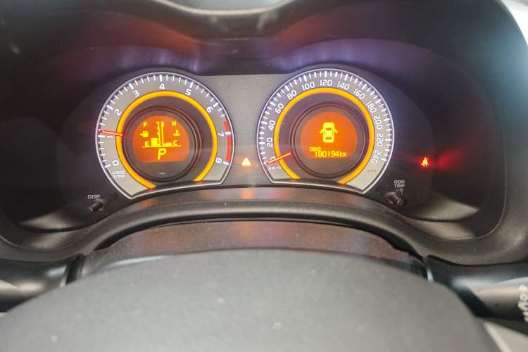 Used Toyota Corolla 2012 Luxurious Edition 1.8L CVT GL-i Odometer Close Up