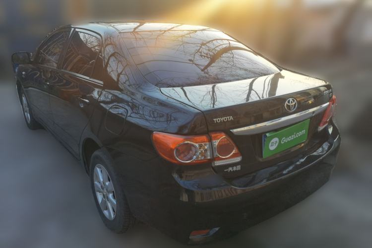 Used Toyota Corolla 2012 Luxurious Edition 1.6L Manual GL Rear Left 45 Deg