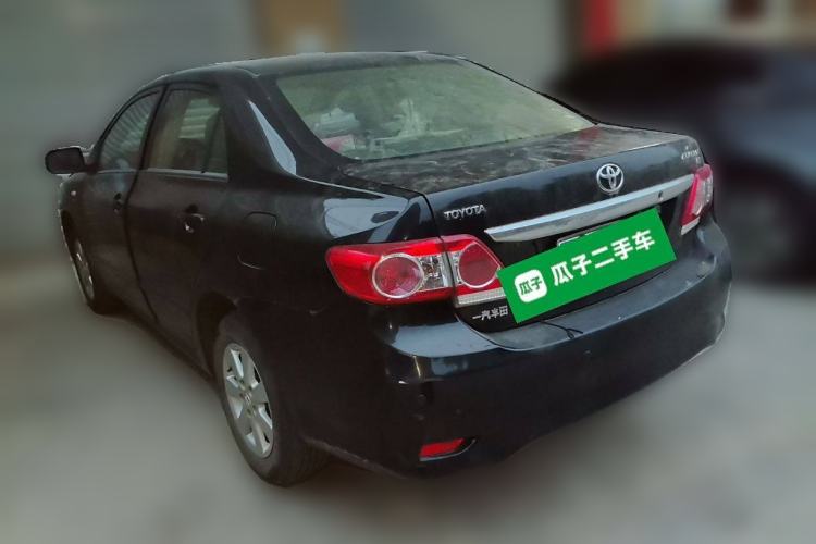 Used Toyota Corolla 2012 Luxurious Edition 1.6L Manual GL Rear Left 45 Deg