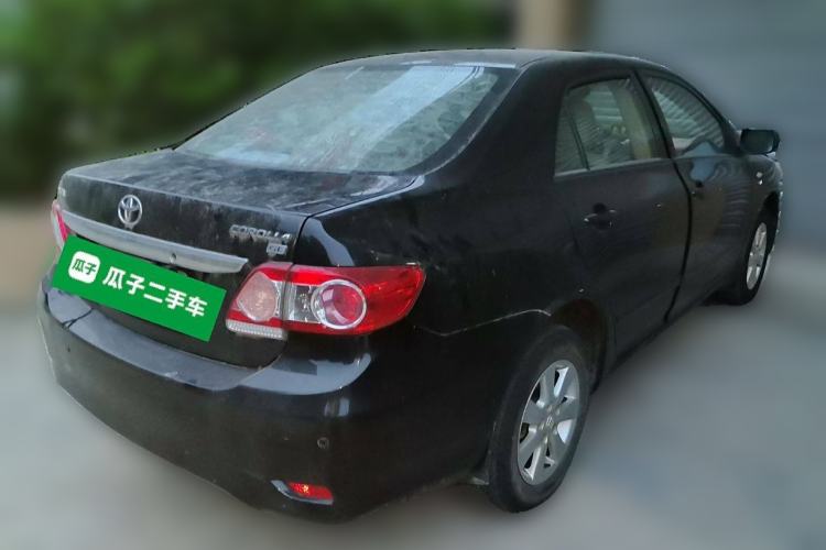 Used Toyota Corolla 2012 Luxurious Edition 1.6L Manual GL Rear Right 45 Deg
