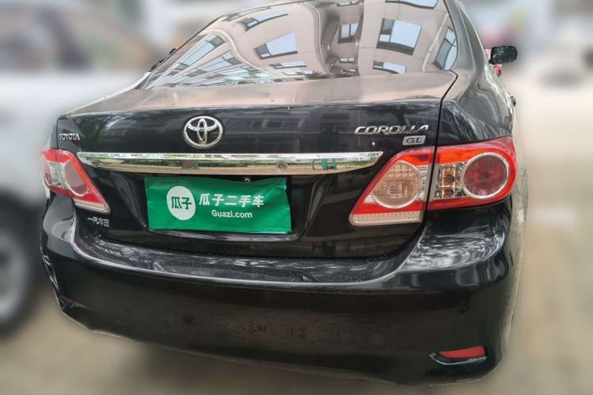 Used Toyota Corolla 2012 Luxurious Edition 1.6L Manual GL Rear