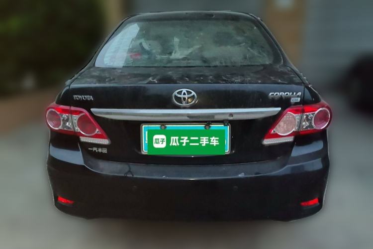 Used Toyota Corolla 2012 Luxurious Edition 1.6L Manual GL Rear