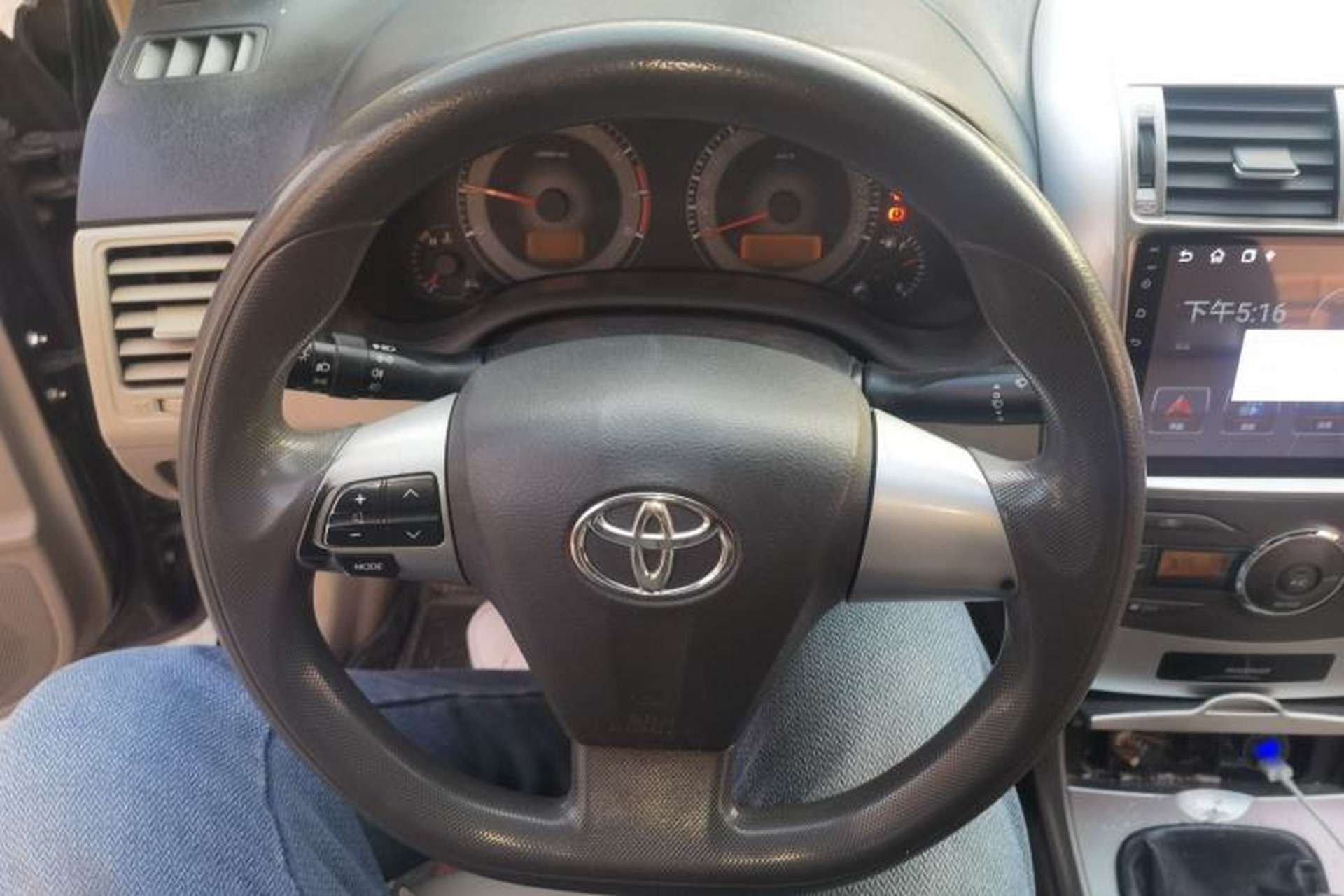 Used Toyota Corolla 2012 Luxurious Edition 1.6L Manual GL Steering Wheel