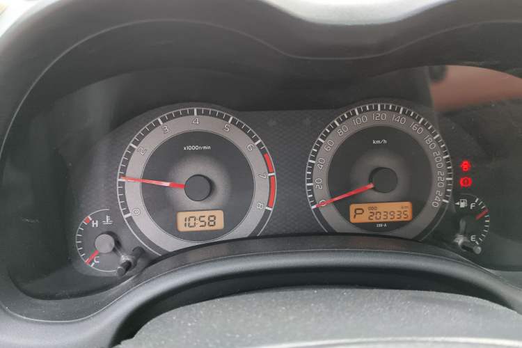 Used Toyota Corolla 2012 Luxurious Edition 1.6L Automatic GL Instrument Cluster