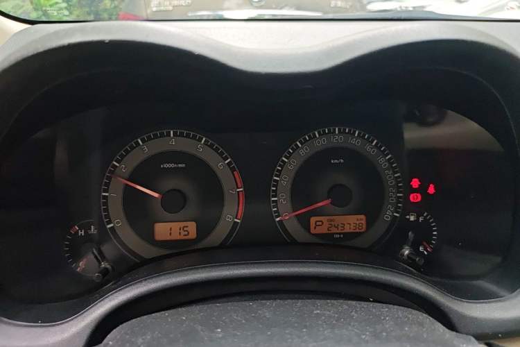 Used Toyota Corolla 2012 Luxurious Edition 1.6L Automatic GL Instrument Cluster