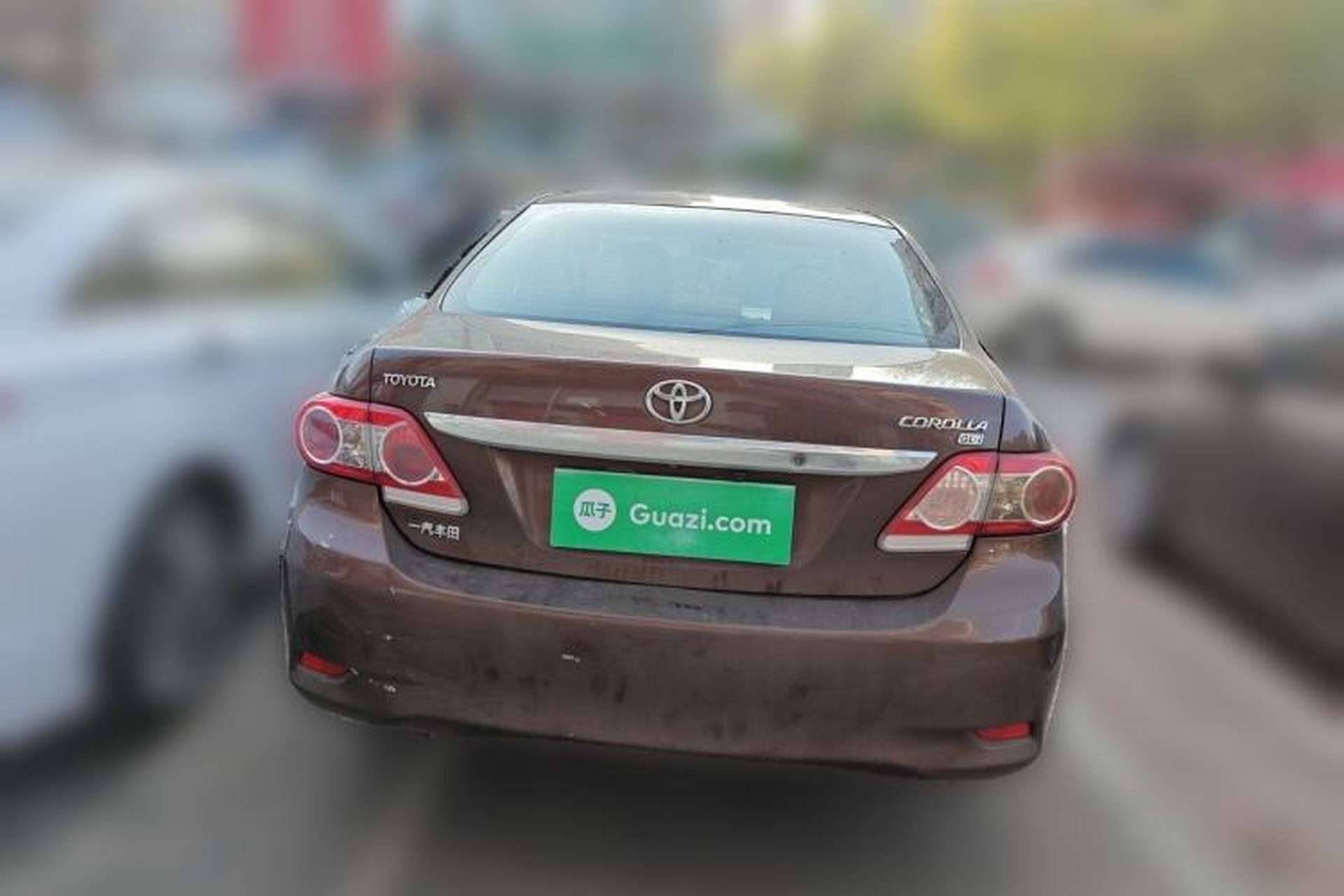 Used Toyota Corolla 2012 Luxurious Edition 1.8L CVT GL-i Rear