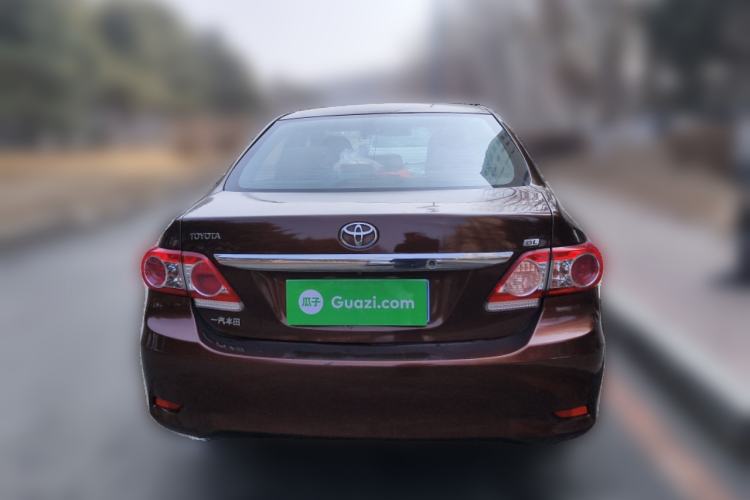 Used Toyota Corolla 2012 Luxurious Edition 1.6L Automatic GL Rear