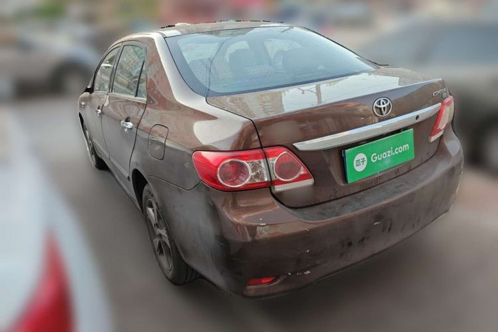 Used Toyota Corolla 2012 Luxurious Edition 1.8L CVT GL-i Rear Left 45 Deg