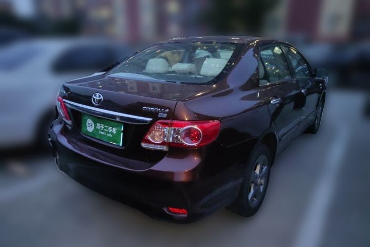 Used Toyota Corolla 2012 Luxurious Edition 1.8L CVT GL-i Rear Right 45 Deg