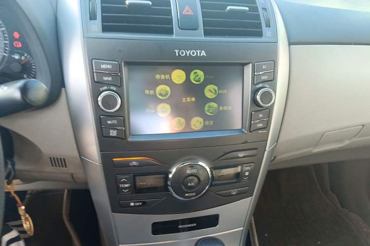 Used Toyota Corolla 2012 Luxurious Edition 1.6L Automatic GL Audio And AC Panel