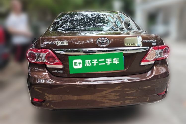 Used Toyota Corolla 2012 Luxurious Edition 1.6L Automatic GL Rear