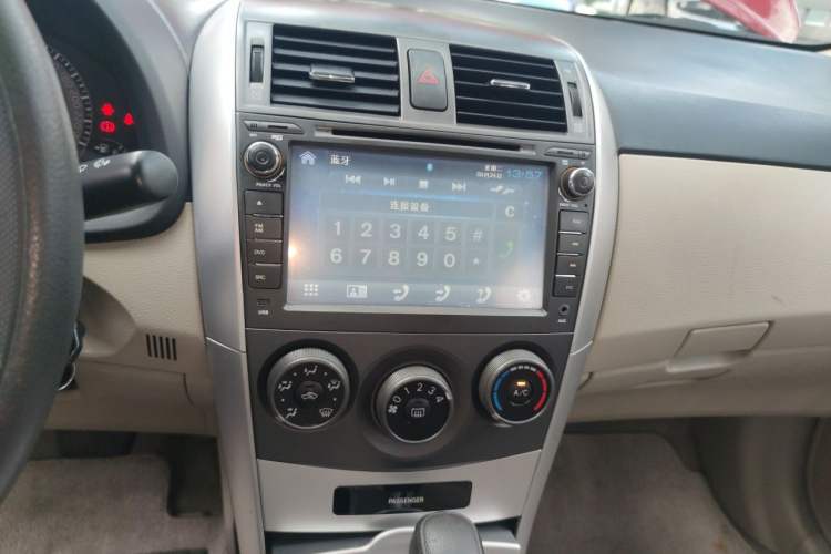 Used Toyota Corolla 2012 Luxurious Edition 1.6L Automatic GL Audio And AC Panel