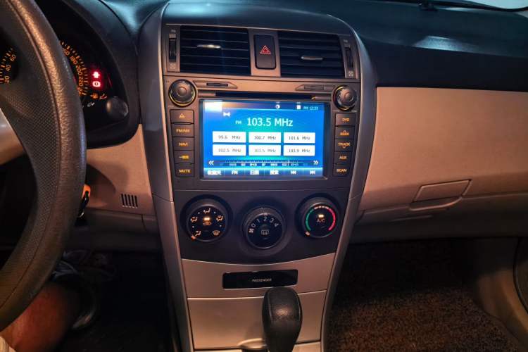 Used Toyota Corolla 2012 Luxurious Edition 1.6L Automatic GL Audio And AC Panel
