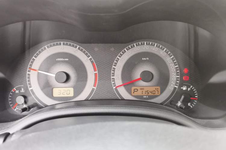 Used Toyota Corolla 2012 Luxurious Edition 1.6L Automatic GL Instrument Cluster