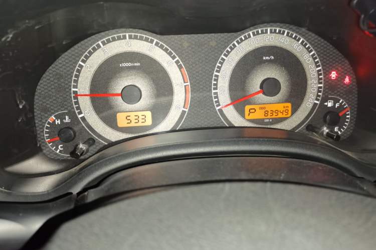 Used Toyota Corolla 2012 Luxurious Edition 1.6L Automatic GL Instrument Cluster