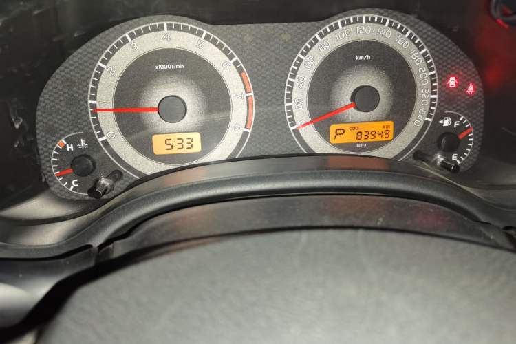 Used Toyota Corolla 2012 Luxurious Edition 1.6L Automatic GL Odometer Close Up
