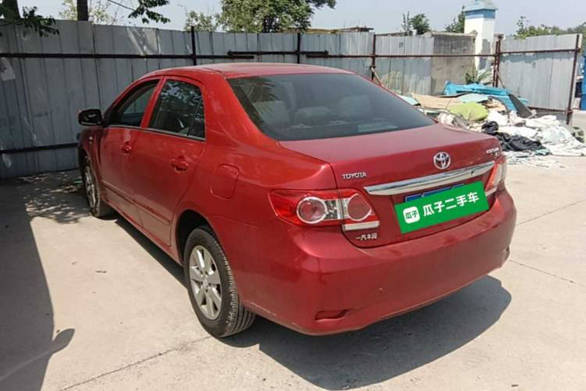 Used Toyota Corolla 2012 Luxurious Edition 1.6L Automatic GL Rear Left 45 Deg