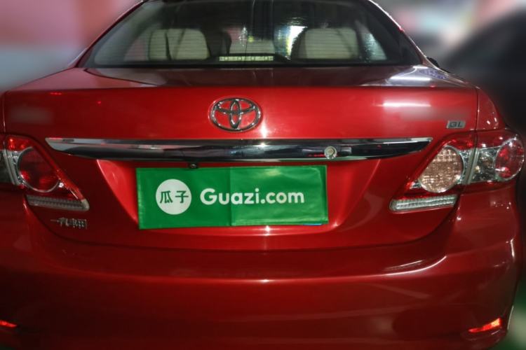 Used Toyota Corolla 2012 Luxurious Edition 1.6L Automatic GL Rear