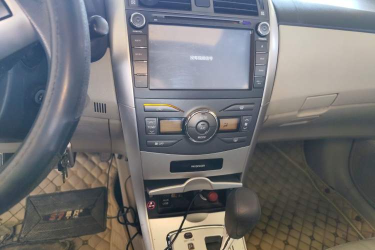 Used Toyota Corolla 2012 Luxurious Edition 1.6L Automatic GL Audio And AC Panel