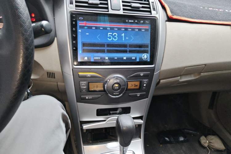 Used Toyota Corolla 2012 Luxurious Edition 1.6L Automatic GL Audio And AC Panel