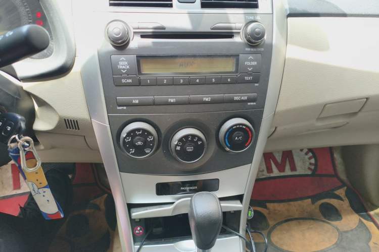 Used Toyota Corolla 2012 Luxurious Edition 1.6L Automatic GL Audio And AC Panel