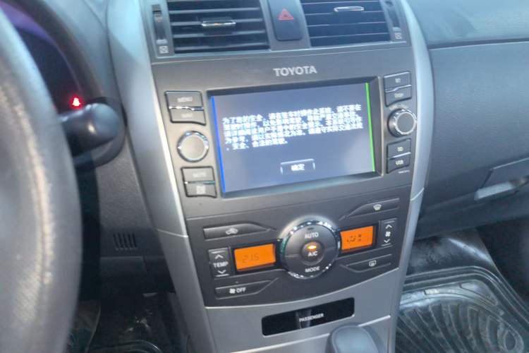Used Toyota Corolla 2012 Luxurious Edition 1.8L CVT GL-i Audio And AC Panel