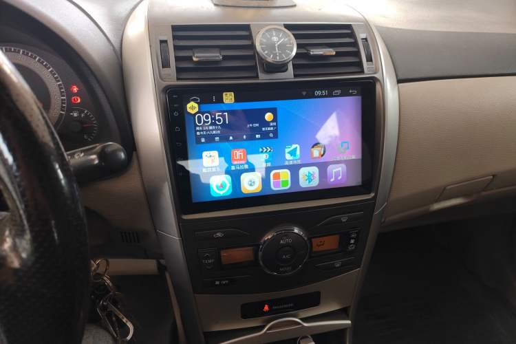 Used Toyota Corolla 2012 Luxurious Edition 1.6L Manual GL Audio And AC Panel
