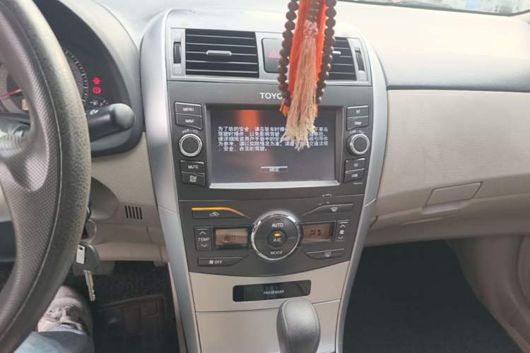Used Toyota Corolla 2012 Luxurious Edition 1.6L Automatic GL Audio And AC Panel