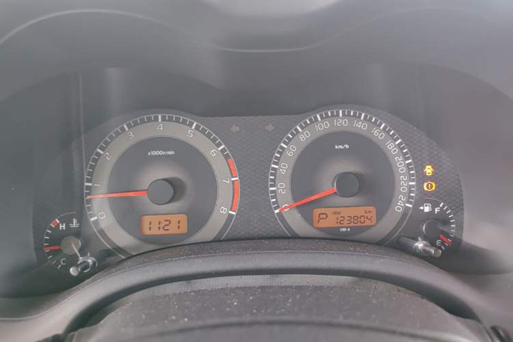 Used Toyota Corolla 2012 Luxurious Edition 1.6L Automatic GL Instrument Cluster