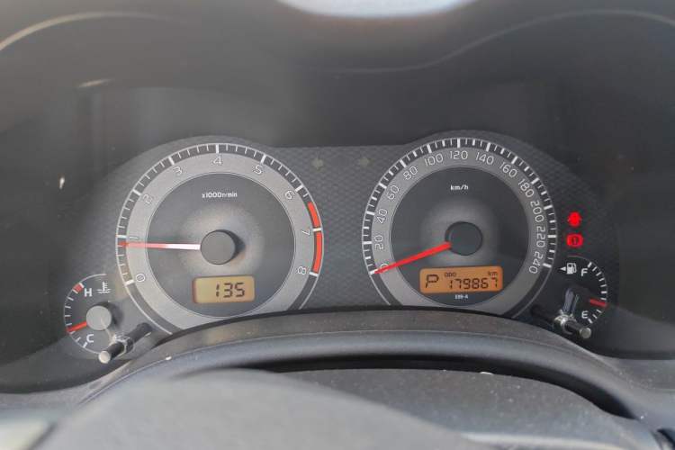 Used Toyota Corolla 2012 Luxurious Edition 1.6L Automatic GL Instrument Cluster