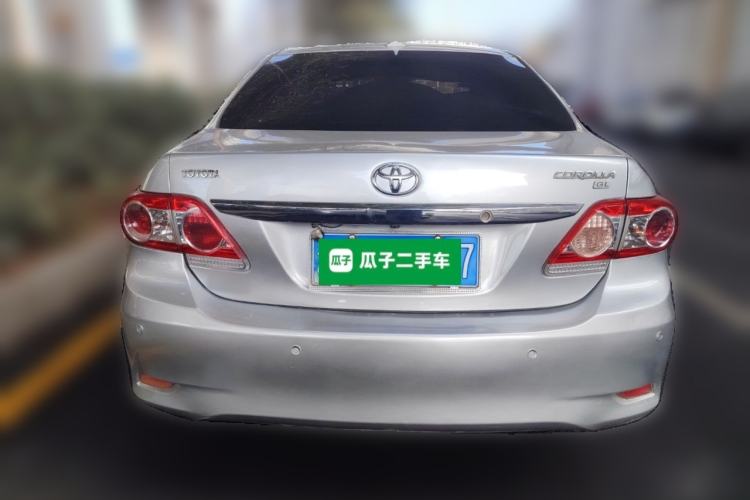 Used Toyota Corolla 2012 Luxurious Edition 1.6L Manual GL Rear