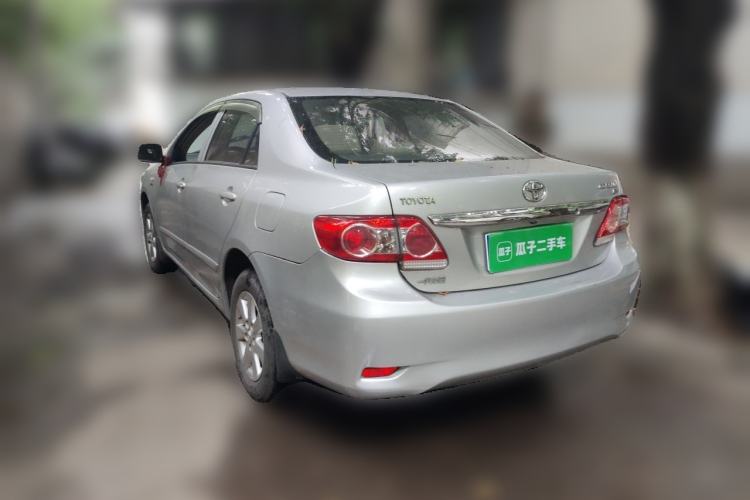 Used Toyota Corolla 2012 Luxurious Edition 1.6L Manual GL Rear Left 45 Deg