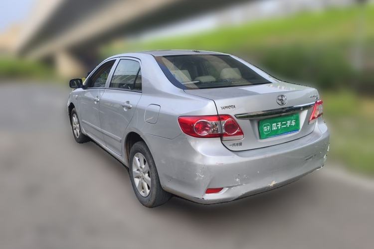 Used Toyota Corolla 2012 Luxurious Edition 1.6L Manual GL Rear Left 45 Deg