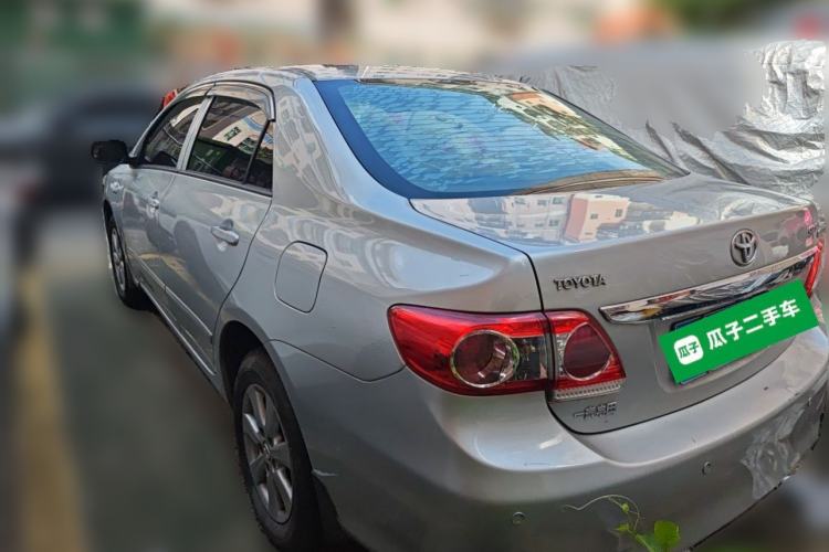 Used Toyota Corolla 2012 Luxurious Edition 1.6L Manual GL Rear Left 45 Deg