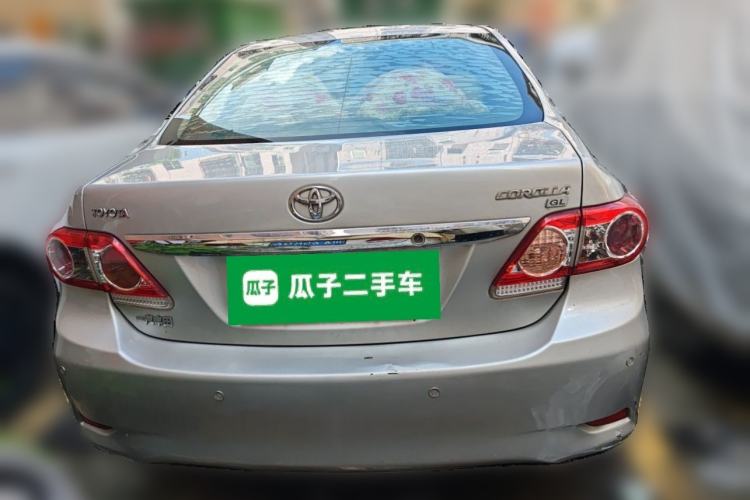 Used Toyota Corolla 2012 Luxurious Edition 1.6L Manual GL Rear