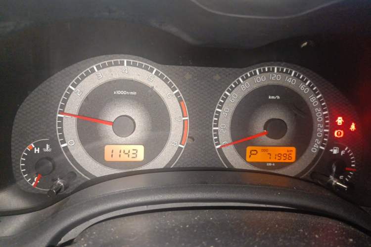 Used Toyota Corolla 2012 Luxurious Edition 1.6L Automatic GL Instrument Cluster