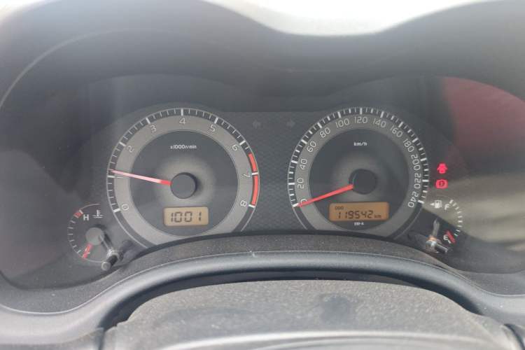 Used Toyota Corolla 2012 Luxurious Edition 1.6L Manual GL Instrument Cluster