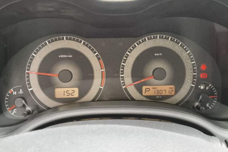 Used Toyota Corolla 2012 Luxurious Edition 1.6L Automatic GL Instrument Cluster