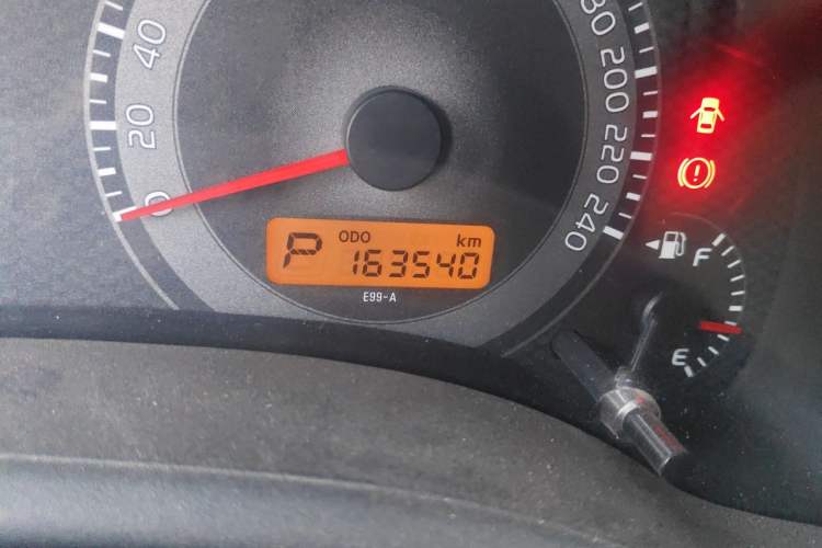 Used Toyota Corolla 2012 Luxurious Edition 1.6L Automatic GL Odometer Close Up