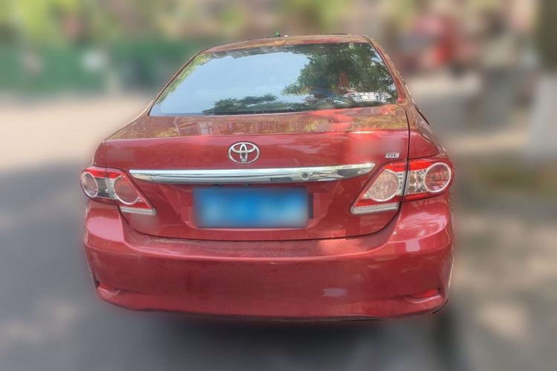 Used Toyota Corolla 2012 Luxurious Edition 1.6L Automatic GL Rear