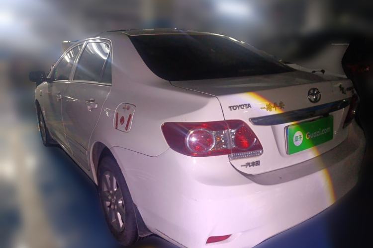 Used Toyota Corolla 2012 Luxurious Edition 1.6L Automatic GL Rear Left 45 Deg
