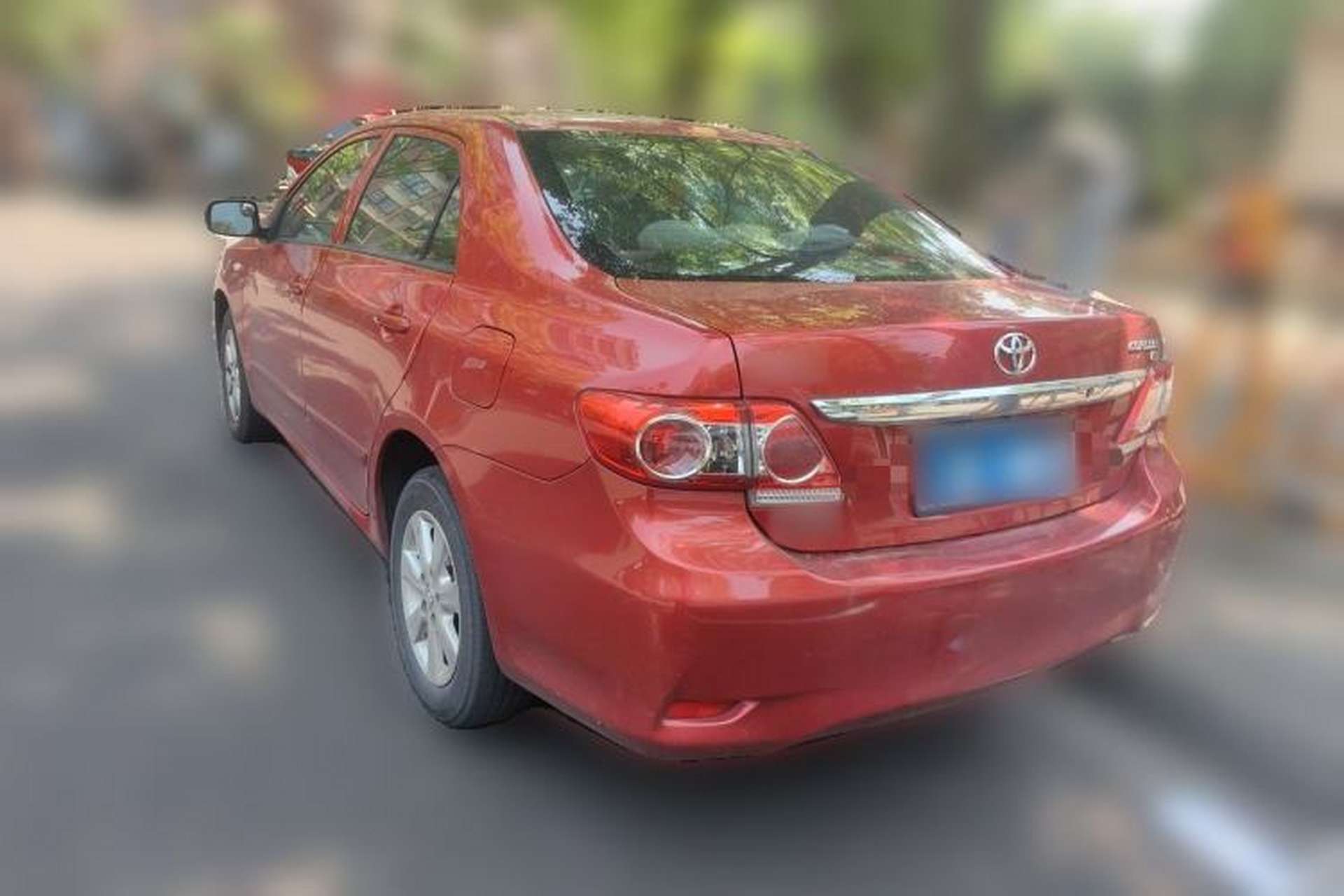 Used Toyota Corolla 2012 Luxurious Edition 1.6L Automatic GL Rear Left 45 Deg
